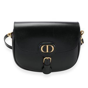 Dior Black Box Calfskin Medium Bobby Bag